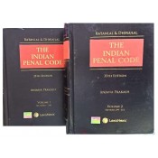 LexisNexis's Indian Penal Code [IPC] by Ratanlal & Dhirajlal [2 HB Volumes] | Anjana Prakash
